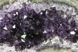 Purple Amethyst Geode - Uruguay #83544-2